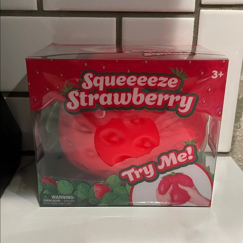 Kids Squishy Toy - Red
